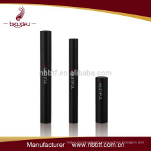 Empty aluminium cosmetic package bottle mascara container